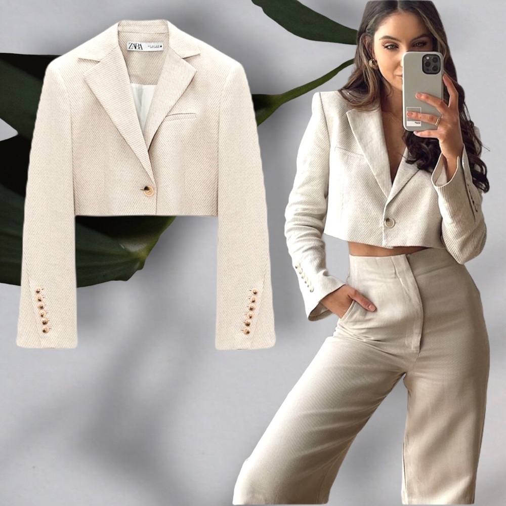 Limited Edition Zara Cropped Blazer
